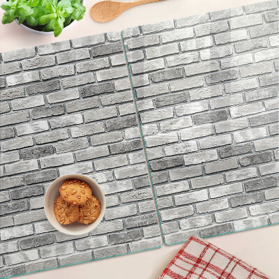 Planche à découper verre Mur de briques