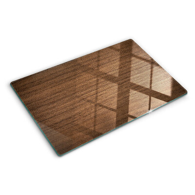 Planche à découper verre bois de noyer