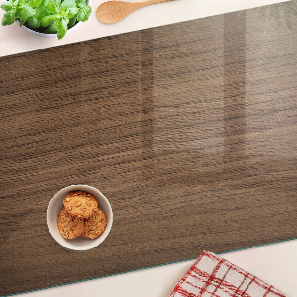 Planche à découper verre bois de noyer