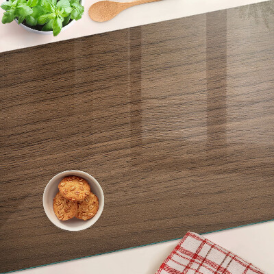 Planche à découper verre bois de noyer