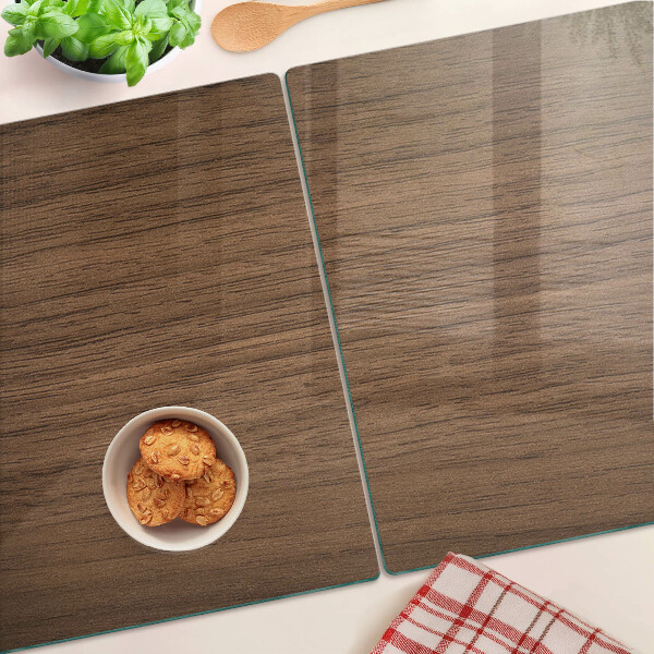 Planche à découper verre bois de noyer