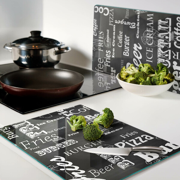 Planche à découper en verre Nourriture et boissons