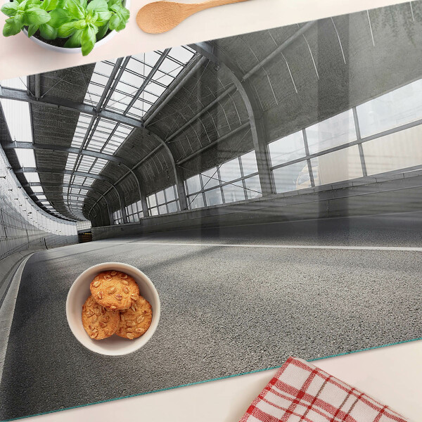 Planche à découper verre Architecture et géométrie modernes