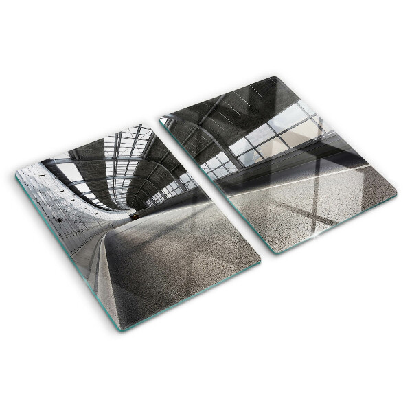 Planche à découper verre Architecture et géométrie modernes