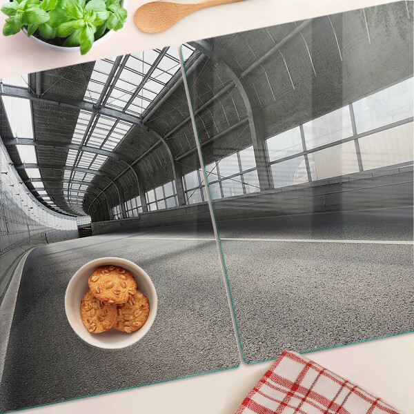 Planche à découper verre Architecture et géométrie modernes