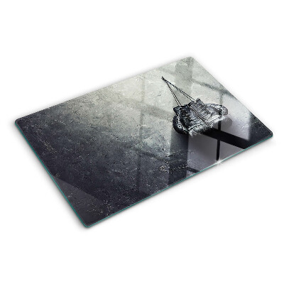 Planche à découper verre Un fauteuil dans un intérieur minimaliste