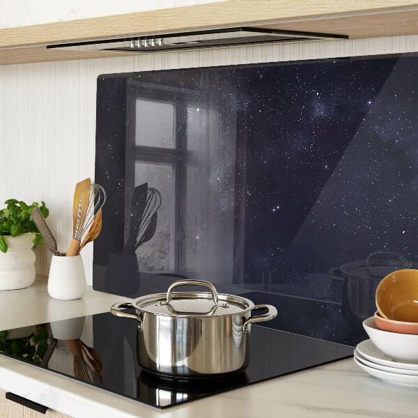 Planche à découper en verre Univers cosmique avec des étoiles