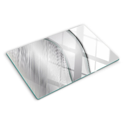 Planche à découper verre Motif ondulé abstrait