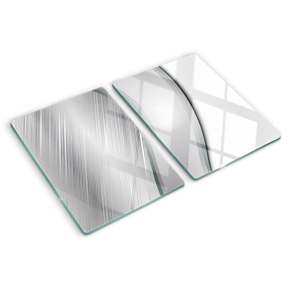 Planche à découper verre Motif ondulé abstrait