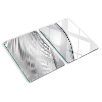 Planche à découper verre Motif ondulé abstrait