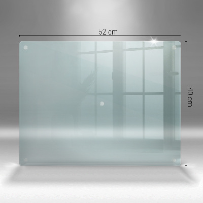 Planche à découper verre transparent rectangulaire