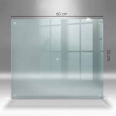 Planche à découper verre transparent rectangulaire