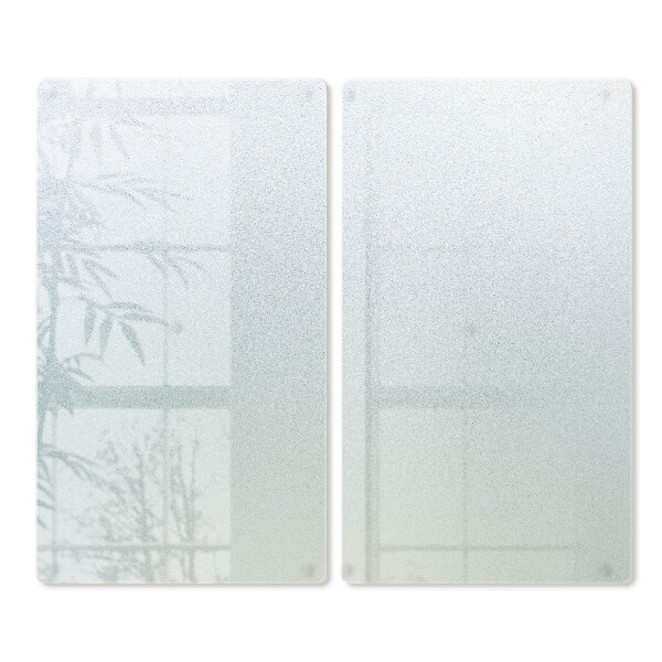 Planche à découper verre Double semi-transparente