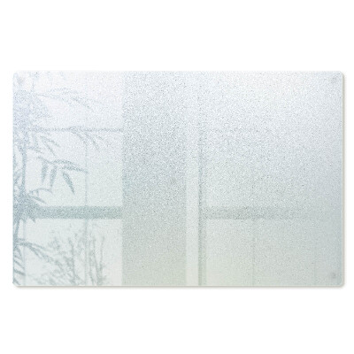Planche à découper verre Rectangulaire semi-transparente