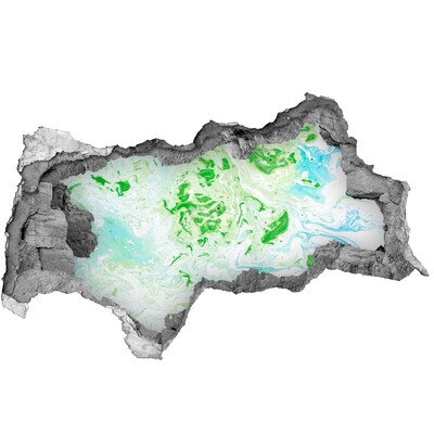 Sticker trou dans le mur Une oasis de verdure dans un trou dans le mur