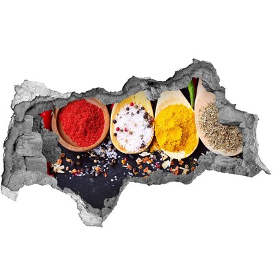 Autocollant à effet 3d trou paradis des épices