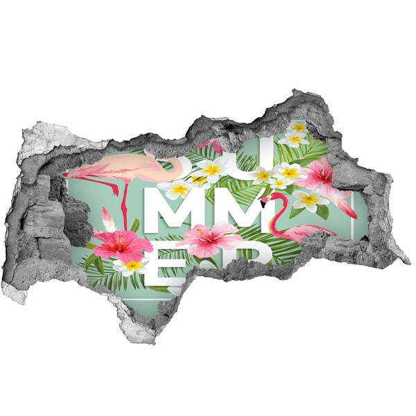 Autocollant à effet 3d trou Rêves d'été