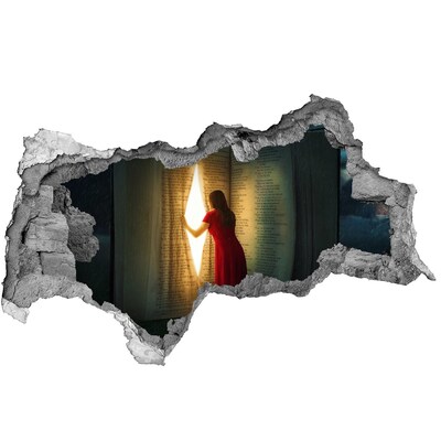 Autocollant mural trou Un trou dans la réalité