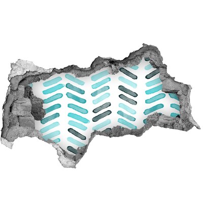 Autocollant mural trou Intérieur de style moderne