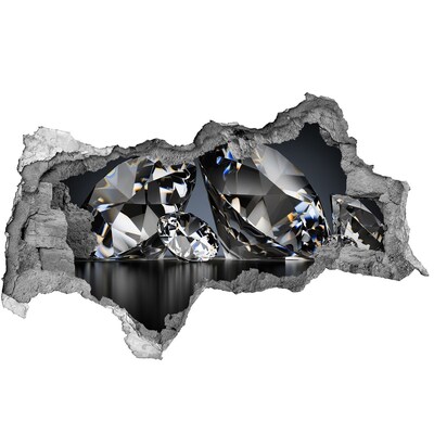 Sticker trou dans le mur Grotte de Diamant