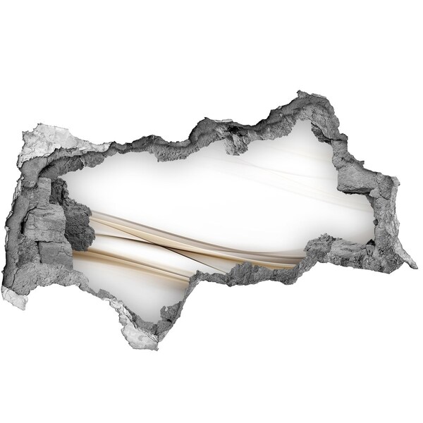 Autocollant mural trou L'illusion de l'espace ouvert