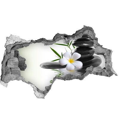 Autocollant à effet 3d trou Coin spa relaxant