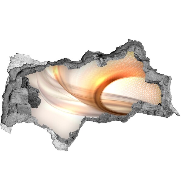 Sticker trou dans le mur design d'intérieur moderne