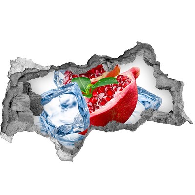 Autocollant mural trou Trou juteux d'une grenade