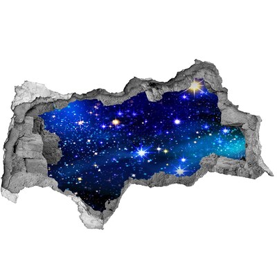 Autocollant mural trou Trou d'espace dans le mur