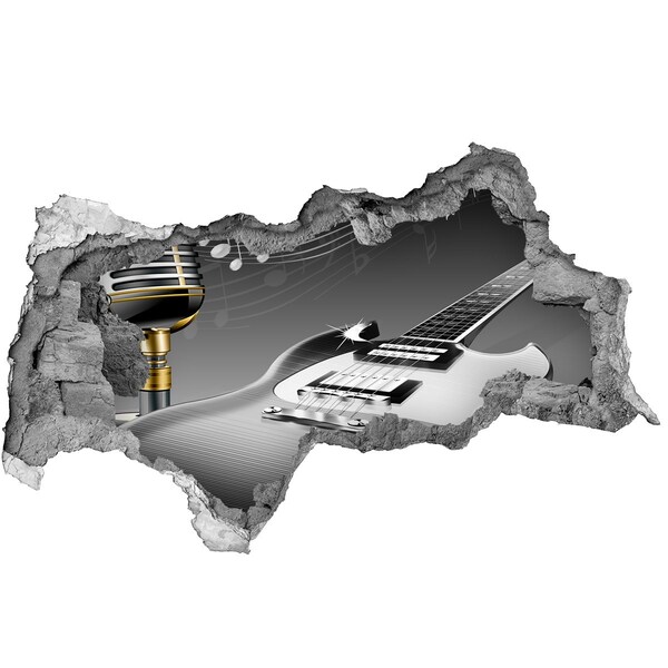 Autocollant mural trou Trou musical dans le mur