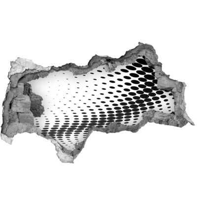 Autocollant mural trou Espace virtuel dans le trou