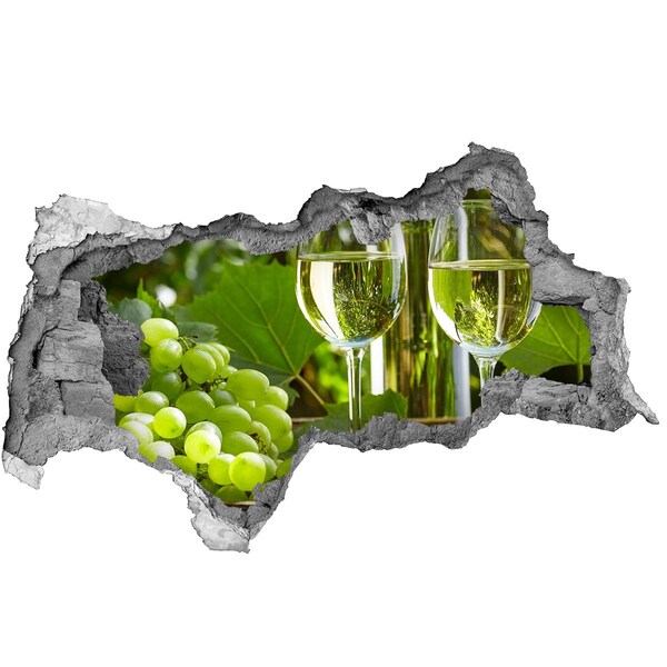 Autocollant mural trou Du vin dans le vignoble