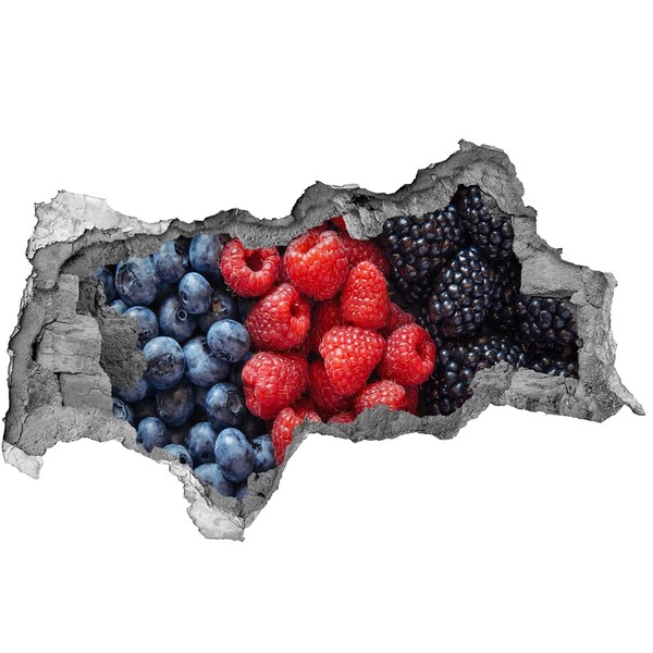 Sticker trou dans le mur Paradis fruitier dans le mur