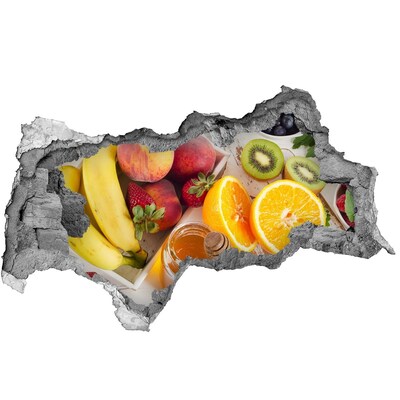 Sticker trou dans le mur Paradis des fruits au miel
