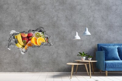 Sticker trou dans le mur Paradis des fruits au miel