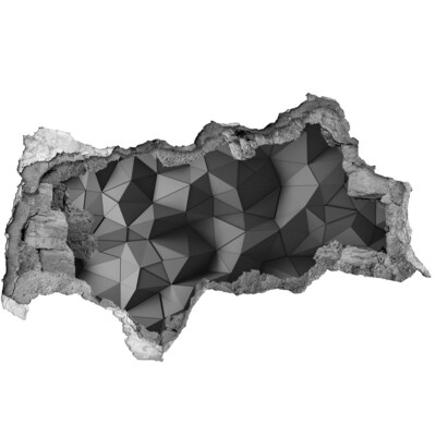 Autocollant à effet 3d trou Trou moderne dans le mur