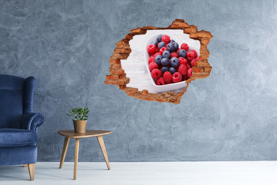 Autocollant mural trou Paradis des fruits