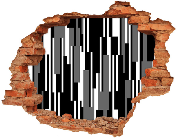 Sticker trou dans le mur Art moderne au mur