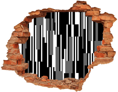 Sticker trou dans le mur Art moderne au mur