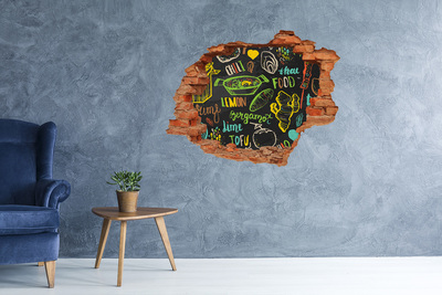 Sticker trou dans le mur Inspirations pour la cuisine