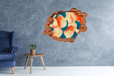 Autocollant mural trou Un paradis fruitier derrière le mur