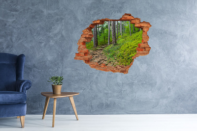 Autocollant mural trou Sentier forestier de Hole in the Wall