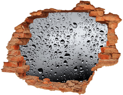 Sticker mural effet trou Reflet dans l'eau