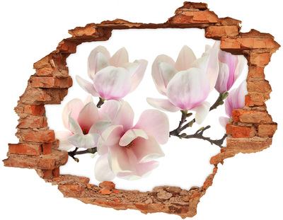 Sticker trou dans le mur Magnolia brique