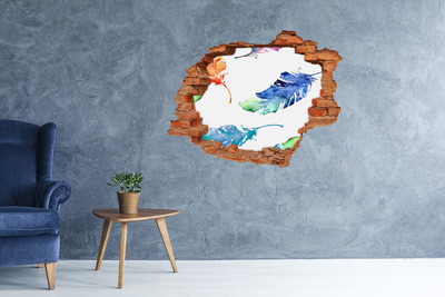 Autocollant à effet 3d trou Océan tropical