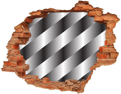 Autocollant à effet 3d trou Illusion du mur brisé