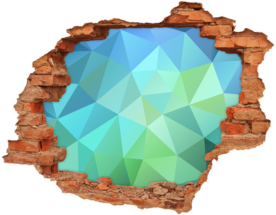 Autocollant mural trou Trou virtuel dans le mur