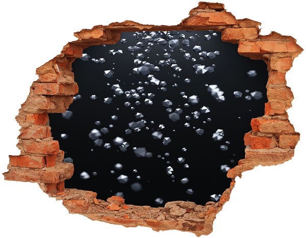 Sticker trou dans le mur Profondeur cosmique