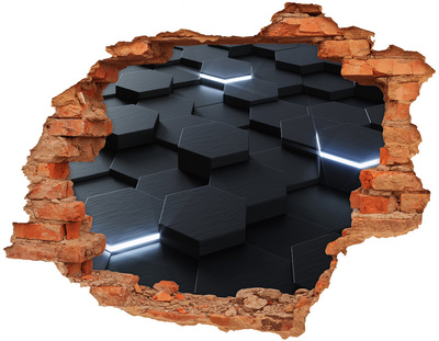 Autocollant mural trou Un espace moderne derrière les murs