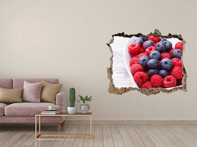 Autocollant mural trou Paradis des fruits
